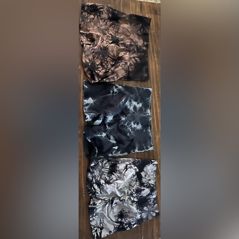 Amazon shorts, all 3, never worn, scrunched butt